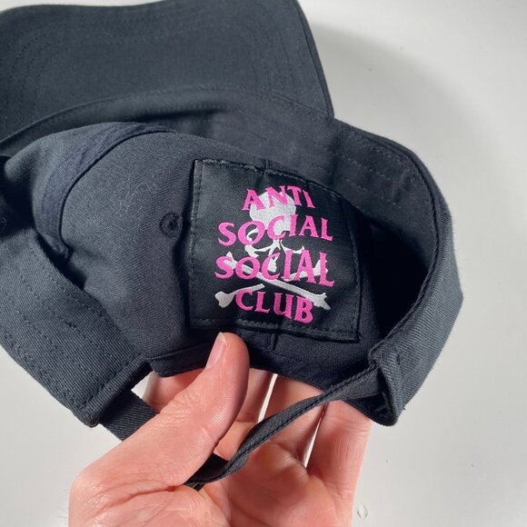 2016 Japan Capsule Anti Social Social Club x Mastermind Japan 6-Panel Strap Hat - Picture 5 of 5